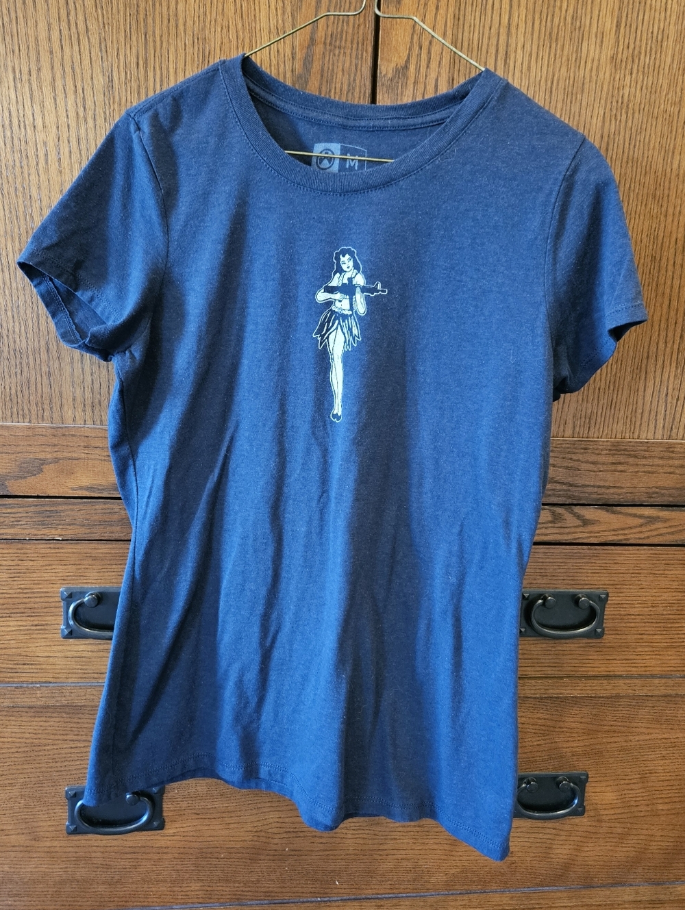 Magpul Industries dark bluee t-shirt with graphic design. Women's Size M